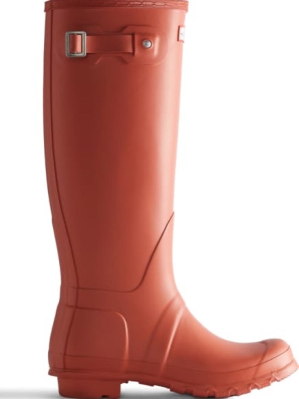 Hunter Original Tall Women's Boots in Burnt Orange - Picture 4 of 4